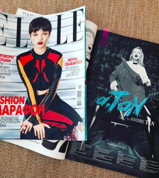 Не узнать: Оля Полякова сменила стиль и стала лицом новой коллекции Андре Тана